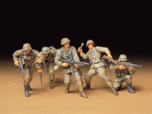 画像1: タミヤ 1/35 MM196　ドイツ歩兵　アタックチームセット