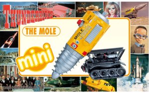 画像1: アオシマ サンダーバードミニ No．05 サンダーバードミニジェットモグラ