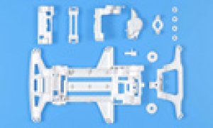 画像1: *プレミア価格 タミヤ ITEM94241 ミニ四 ホワイトスーパーTZシャーシ 