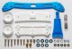 ＊プレミア価格 タミヤ ミニ四駆限定パーツ 95056 フロントワイドスライドダンパー（ブルー）