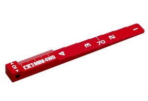 画像1: ＊プレミア価格 タミヤ 限定ミニ四駆パーツ 95073 ミニ四駆 セッティングゲージ（レッド）
