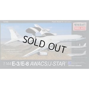 画像1: 通販特価30%OFF ミニクラフト 1/144 14703 アメリカ空軍 E-3/E-8 　AWACS/ジョイントスターズ