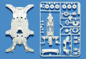 画像1: ＊プレミア価格 タミヤ 95283 MA強化シャーシセット（ホワイト）