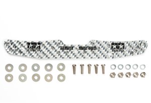 画像1: タミヤ 95305 HG カーボンマルチワイドステー（1.5mm/シルバー）