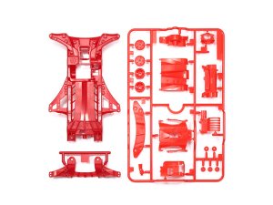 画像1: ＊プレミア価格 タミヤ 95411 FM-Aシャーシセット （レッド）