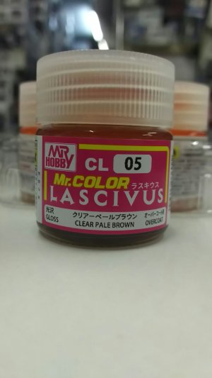 画像1: CL05 Mr.カラー LASCIVUS（ラスキウス）　クリアーペールブラウン　10ｍｌ　＜光沢＞