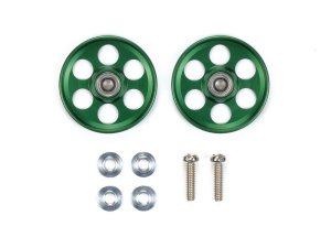 画像1: ＊プレミア価格 タミヤ 95607 HG 軽量19mmオールアルミベアリングローラー (グリーン)