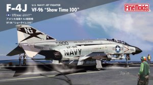 画像1: ファインモールド 1/72 FＦ04　アメリカ海軍 F-4J 戦闘機 VF-96 “ショータイム 100”