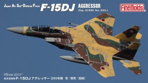 画像1: ファインモールド  1/72 FK01　　航空自衛隊 F-15DJ アグレッサー[095号機 茶／薄茶／深緑]