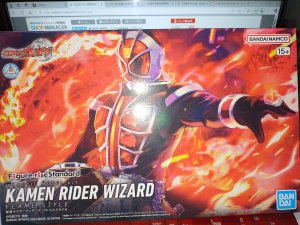 画像1: バンダイ フィギュアライズスタンダード 仮面ライダーウィザード フレイムスタイル