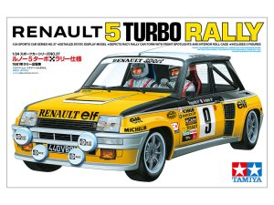 画像2: タミヤ 1/24 ルノー 5（サンク） ターボ・ラリー仕様(ディスプレータイプ)