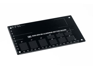 画像1: 通販特価30%OFF タミヤ 95507 ミニ四駆 HGアルミセッティングボード （ブラック）