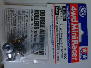 画像1: ＊プレミア価格 タミヤ 94948 2段アルミテーパーローラーセット (13-12mm)