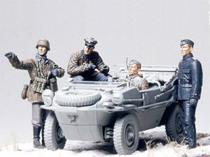 画像1: タミヤ 1/35 MM35253　ドイツ戦車部隊　前線偵察チーム