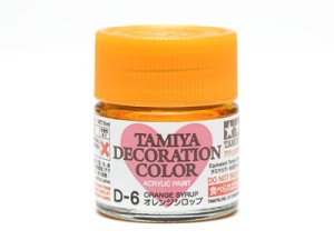画像1: タミヤ デコレーションカラー　D-6オレンジシロップ