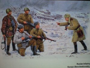 画像1: マスターボックス1/35 ソ連・歩兵記念撮影1944年冬