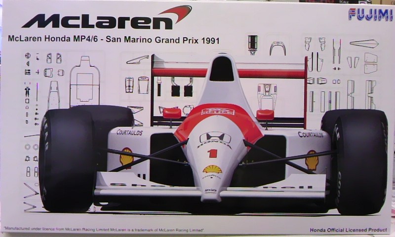 フジミ 1/20 GP38 マクラーレン MP4/6 ホンダ 前期型 サンマリノグランプリ1991年