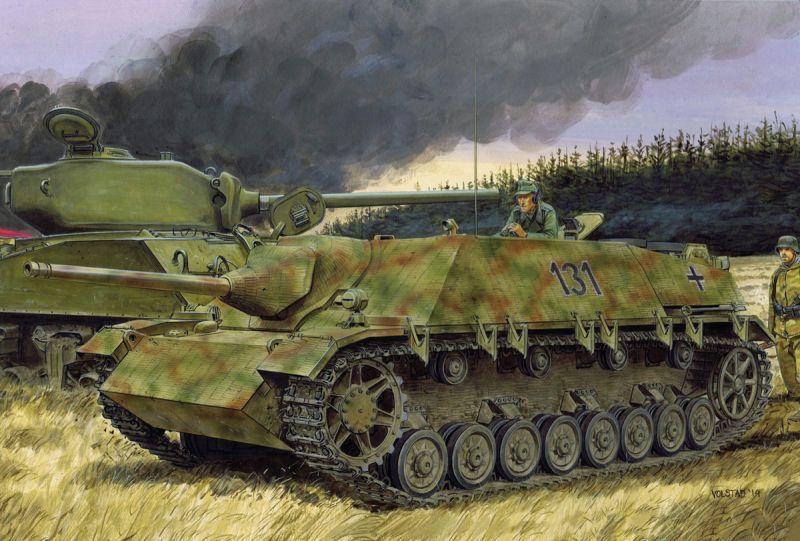 サイバーホビー 1/35 6369 WW.II ドイツ軍 IV号駆逐戦車L/48 1944年7月生産型 プラモデル安売り通販