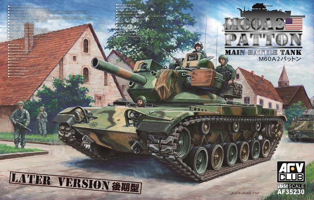 Afvクラブ Af35230 1 35 M60a2パットン