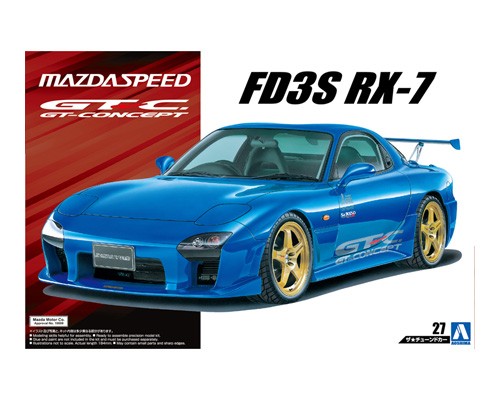 アオシマ ザ チューンドカー No 27 1 24 マツダスピード Fd3s Rx 7 Aスペック Gtコンセプト 99 マツダ アオシマ ザ チューンドカー No 27 1 24 マツダスピード Fd3s Rx 7 Aスペック Gtコンセプト 99 マツダ