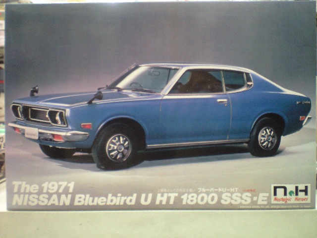 3年保証 即日出荷 童友社1/24 ダットサンブルーバードu HT 1800SSS-E