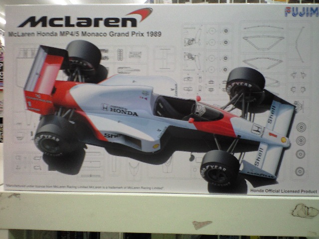 フジミ 1/20 GP16 マクラーレンMP4/5 Honda モナコグランプリ1989年