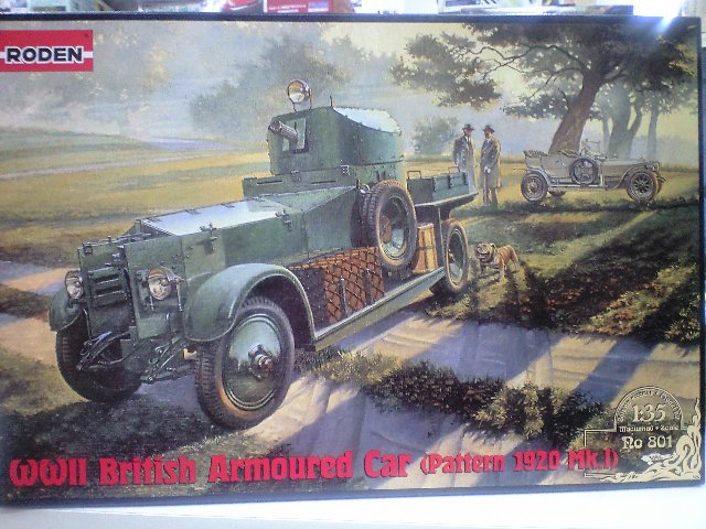 ローデン 1 35 英 ロールスロイス装甲車mk I 19年型 プラモデル通信販売 プラネット