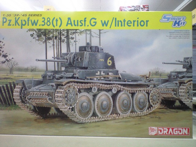ドラゴン1 35 6290 独 38 ｔ 戦車 Ausf ｇ ｗ インテリア スマートキット プラモデル通信販売 プラネット