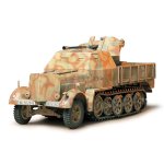 画像: タミヤ 1/35 ミリタリーミニチュアシリーズ No.144 ドイツ装甲8トンハーフトラック 3.7cm対空機関砲37型搭載 フラックザウリア