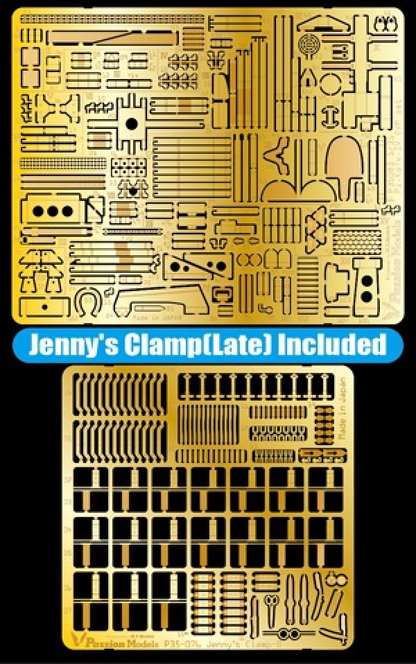 画像1: パッションモデルズ 1/35 P35-083B　IV号戦車用OVM セット(G-J型用)(改訂版：Jenny's Clamp 同梱)