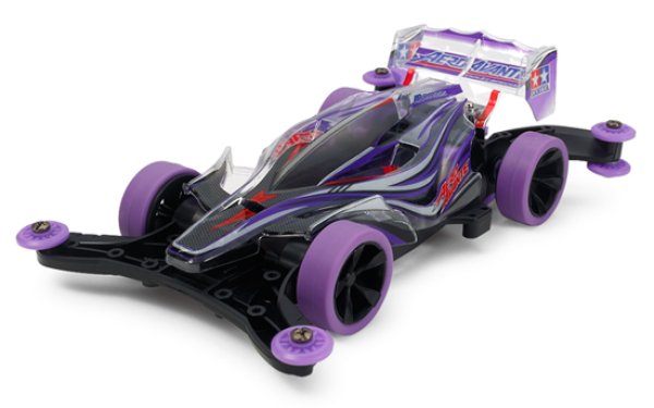 画像1: タミヤ 95062 エアロ アバンテ バイオレットスペシャル（クリヤーボディ）（ARシャーシ）