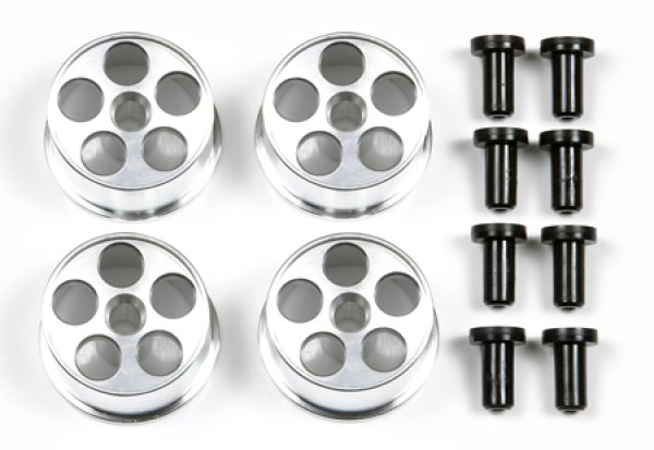 画像1: ＊プレミア価格 タミヤ 95276 HG ローハイトタイヤ用アルミホイール（4本）