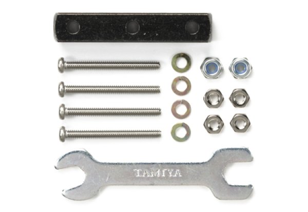 画像1: ＊プレミア価格 タミヤ 95343 マスダンパー スクエア（6×6×32mm・ブラック）