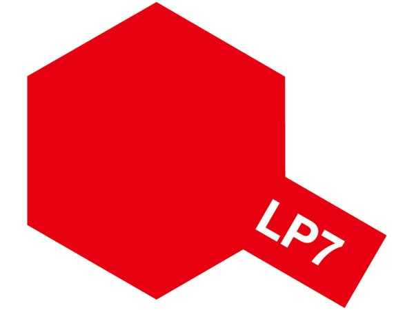 画像1: タミヤカラー ラッカー塗料 LP-7 ピュアレッド 