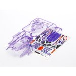 画像: ＊プレミア価格 タミヤ 95373 DCR-01 (デクロス-01) ボディパーツセット (クリヤーパープル) 