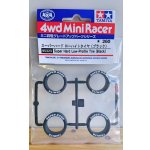 画像: タミヤ 95323 スーパーハード ローハイトタイヤ (ブラック)