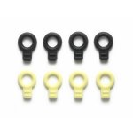 画像: タミヤ 95492 ラバーボディキャッチ(ブラック・イエロー)ミニ四駆ステーション