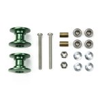 画像: ＊プレミア価格 タミヤ 95606 軽量2段アルミローラーセット (13-12mm グリーン)
