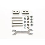 画像: タミヤ 95488 マスダンパー スクエア ショート （8x8x14mm 2個）（シルバー）