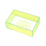 画像: タミヤ 95548 ミニ四駆 チェックボックス (全長・最大幅) ネオングリーン