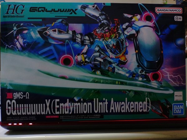 画像1: バンダイ GQuuuuuuX（13） HG 1/144 ジークアクス(エンディミオン・ユニット覚醒時)