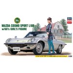 画像: ハセガワ SP368 1/24 マツダ コスモ スポーツ L10B w/60’s ガールズフィギュア