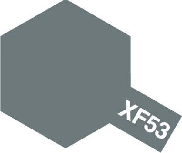 画像1: タミヤ アクリルミニXF-53ニュートラルグレイ
