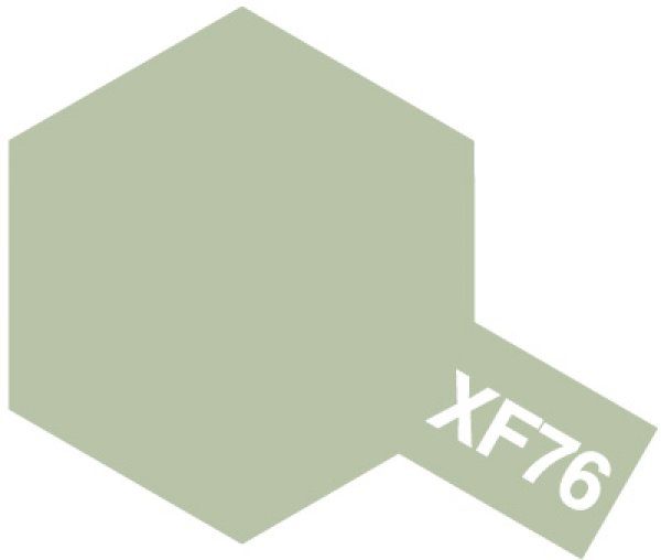 画像1: タミヤ アクリルミニ　XF-76　灰緑色(日本海軍)