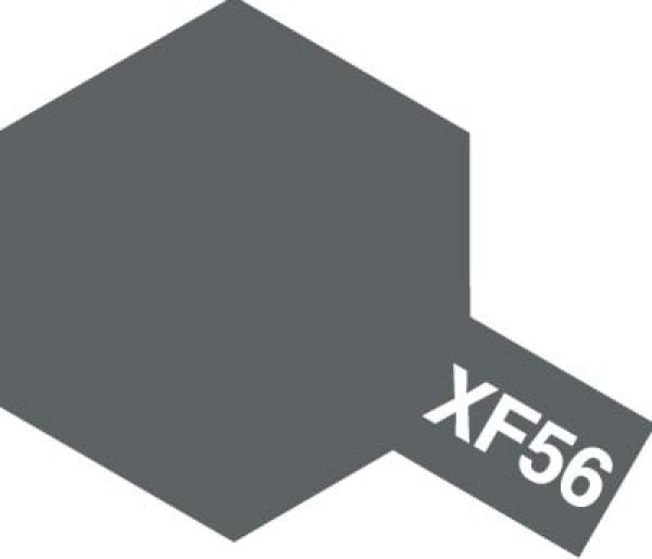 画像1: タミヤ アクリルミニ　XF-56メタリックグレイ