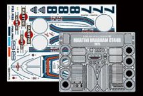 画像: 特価３割引　タミヤ 1/12 マルティーニ ブラバムBT44B 1975 （エッチングパーツ付き）