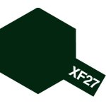 画像: タミヤ アクリルミニ　XF-27ブラックグリーン