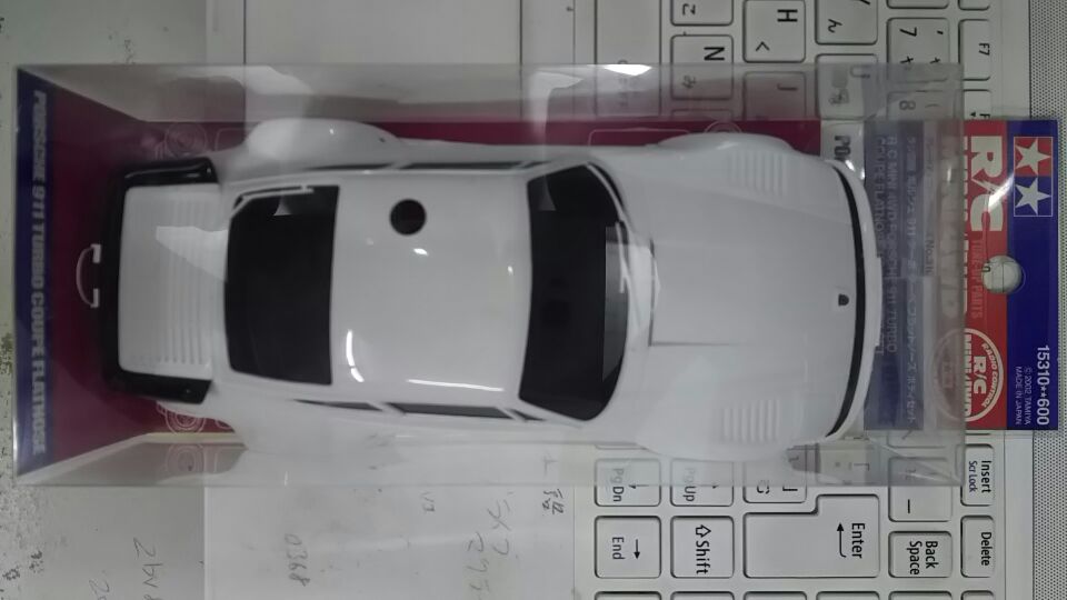 タミヤ 15310 ラジ四駆ポルシェ911ターボクーペフラットノーズ ボディ 
