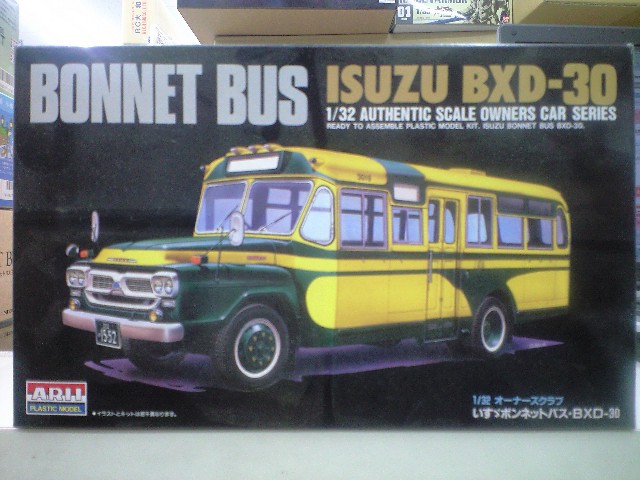 アリイ 1/32 ボンネットバスシリーズNo.6 いすゞボンネットバス・BXD-30