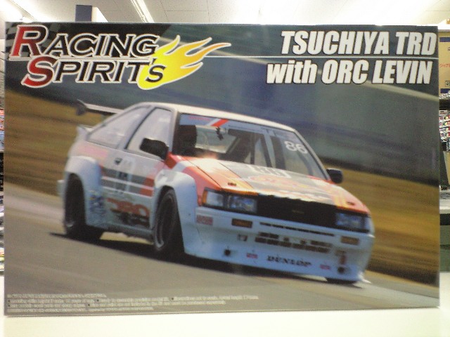 アオシマ 1/24 レーシングスピリッツ1 土屋TRD with ORC レビン